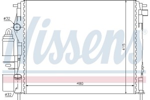 Nissens Μονάδα Ψύξης - 63773