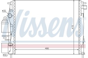 Nissens Μονάδα Ψύξης - 63773