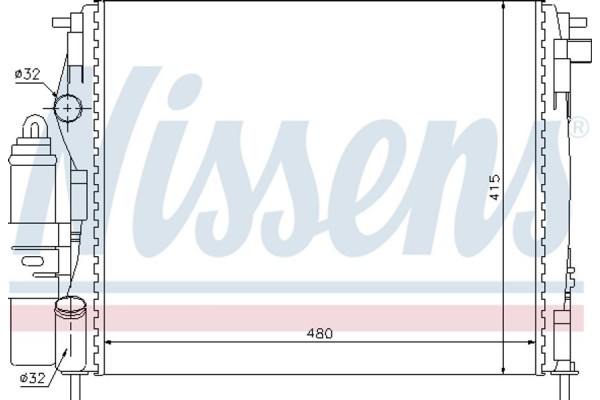 Nissens Μονάδα Ψύξης - 63773