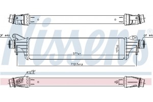 Nissens Ψυγείο Αέρα Υπερπλήρωσης - 96310