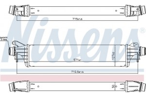 Nissens Ψυγείο Αέρα Υπερπλήρωσης - 96311