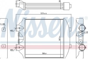 Nissens Ψυγείο Αέρα Υπερπλήρωσης - 96405