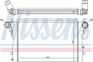 Nissens Ψυγείο Αέρα Υπερπλήρωσης - 96420