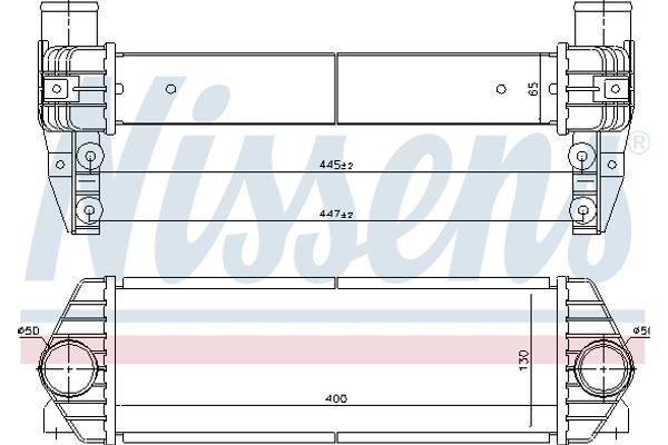 Nissens Ψυγείο Αέρα Υπερπλήρωσης - 96435