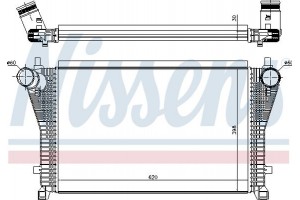Nissens Ψυγείο Αέρα Υπερπλήρωσης - 96494