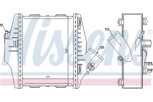 Nissens Ψυγείο Αέρα Υπερπλήρωσης - 96579