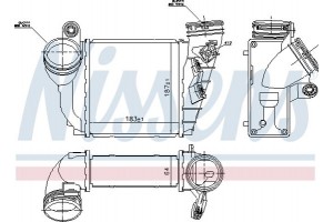 Nissens Ψυγείο Αέρα Υπερπλήρωσης - 96679