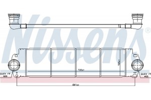 Nissens Ψυγείο Αέρα Υπερπλήρωσης - 96683