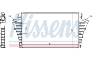 Nissens Ψυγείο Αέρα Υπερπλήρωσης - 96684