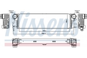 Nissens Ψυγείο Αέρα Υπερπλήρωσης - 96017