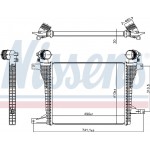 Nissens Ψυγείο Αέρα Υπερπλήρωσης - 961124