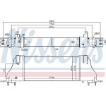 Nissens Ψυγείο Αέρα Υπερπλήρωσης - 961251