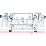 Nissens Ψυγείο Αέρα Υπερπλήρωσης - 96128