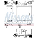Nissens Ψυγείο Αέρα Υπερπλήρωσης - 96167