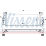 Nissens Ψυγείο Αέρα Υπερπλήρωσης - 96199