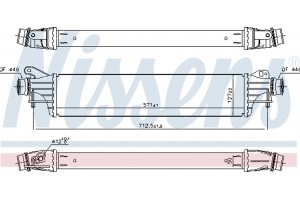 Nissens Ψυγείο Αέρα Υπερπλήρωσης - 96310