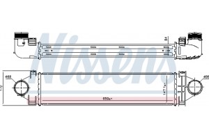 Nissens Ψυγείο Αέρα Υπερπλήρωσης - 96383