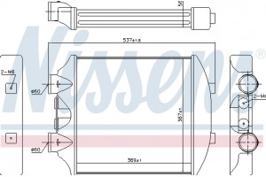 Nissens Ψυγείο Αέρα Υπερπλήρωσης - 96405