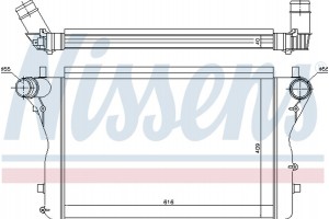 Nissens Ψυγείο Αέρα Υπερπλήρωσης - 96420