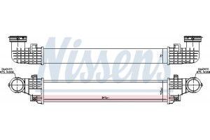 Nissens Ψυγείο Αέρα Υπερπλήρωσης - 96434