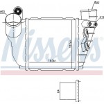 Nissens Ψυγείο Αέρα Υπερπλήρωσης - 96488