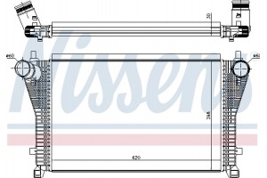Nissens Ψυγείο Αέρα Υπερπλήρωσης - 96494
