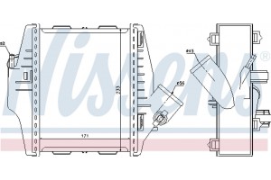 Nissens Ψυγείο Αέρα Υπερπλήρωσης - 96579