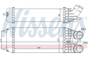 Nissens Ψυγείο Αέρα Υπερπλήρωσης - 96594