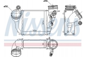 Nissens Ψυγείο Αέρα Υπερπλήρωσης - 96679
