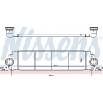 Nissens Ψυγείο Αέρα Υπερπλήρωσης - 96683