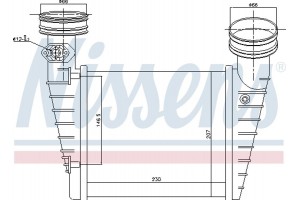 Nissens Ψυγείο Αέρα Υπερπλήρωσης - 96731