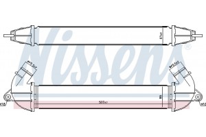Nissens Ψυγείο Αέρα Υπερπλήρωσης - 96736