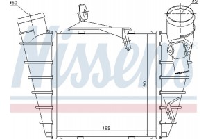 Nissens Ψυγείο Αέρα Υπερπλήρωσης - 96770