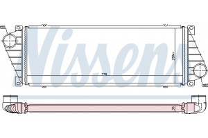 Nissens Ψυγείο Αέρα Υπερπλήρωσης - 96842