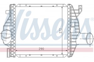 Nissens Ψυγείο Αέρα Υπερπλήρωσης - 96843