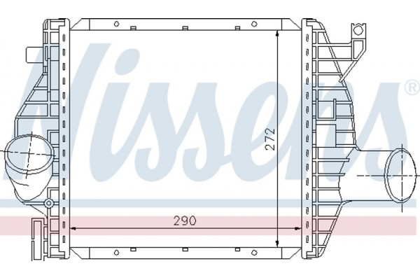 Nissens Ψυγείο Αέρα Υπερπλήρωσης - 96843