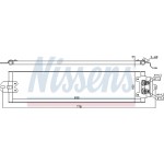 Nissens Ψυγείο λαδιού, αυτόμ. κιβ. ταχυτ. - 90617