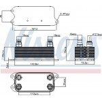 Nissens Ψυγείο λαδιού, αυτόμ. κιβ. ταχυτ. - 90909