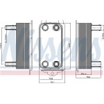 Nissens Ψυγείο λαδιού, αυτόμ. κιβ. ταχυτ. - 91116