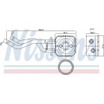 Nissens Ψυγείο λαδιού, Λάδι Κινητήρα - 90685