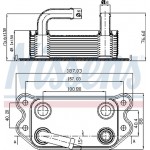 Nissens Ψυγείο λαδιού, Λάδι Κινητήρα - 90714