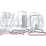 Nissens Ψυγείο λαδιού, Λάδι Κινητήρα - 90723