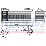 Nissens Ψυγείο λαδιού, Λάδι Κινητήρα - 90756