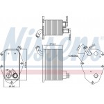 Nissens Ψυγείο λαδιού, Λάδι Κινητήρα - 90826