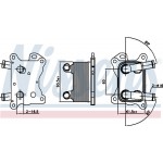Nissens Ψυγείο λαδιού, Λάδι Κινητήρα - 90881
