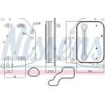 Nissens Ψυγείο λαδιού, Λάδι Κινητήρα - 90882