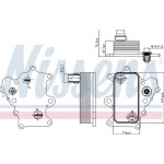 Nissens Ψυγείο λαδιού, Λάδι Κινητήρα - 90885