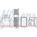 Nissens Ψυγείο λαδιού, Λάδι Κινητήρα - 90922