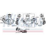 Nissens Ψυγείο λαδιού, Λάδι Κινητήρα - 90931