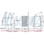 Nissens Ψυγείο λαδιού, Λάδι Κινητήρα - 90962